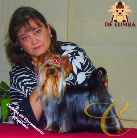 Camila de Coramonte con su propietaria Dña. Elena Soler